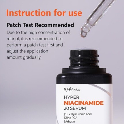 Сыворотка Isntree — Hyper Niacinamide 20 с -кратной концентрацией гиалуроновой кислоты — помогает сузить, 20 мл — фото 2