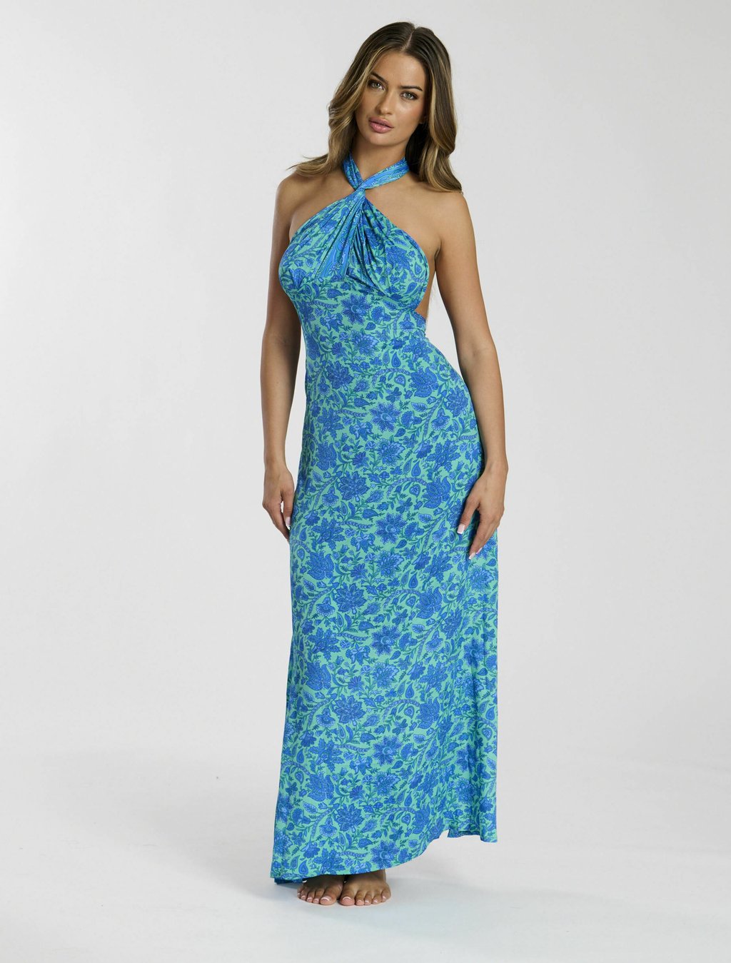 

Повседневное платье MULTIWAY PRINT MAXI South Beach, синий