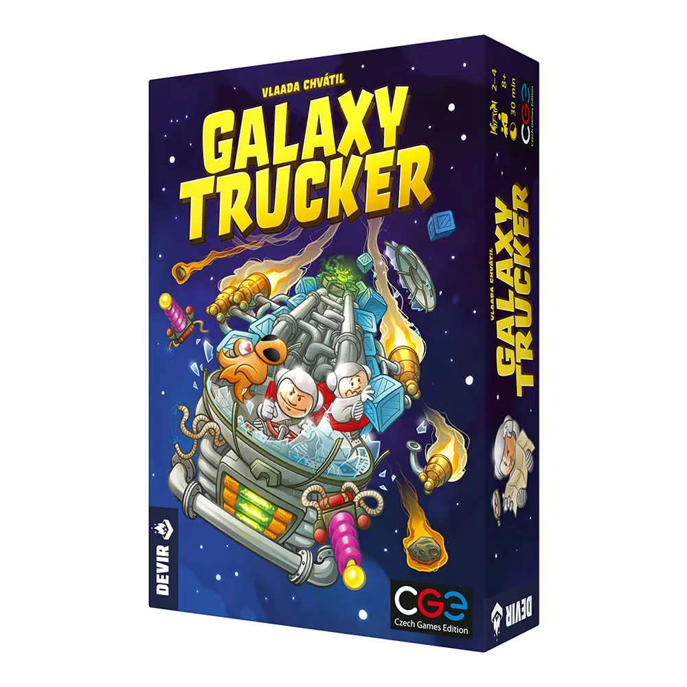 

Детская настольная игра Devir Galaxy Trucker New Edition, золотой