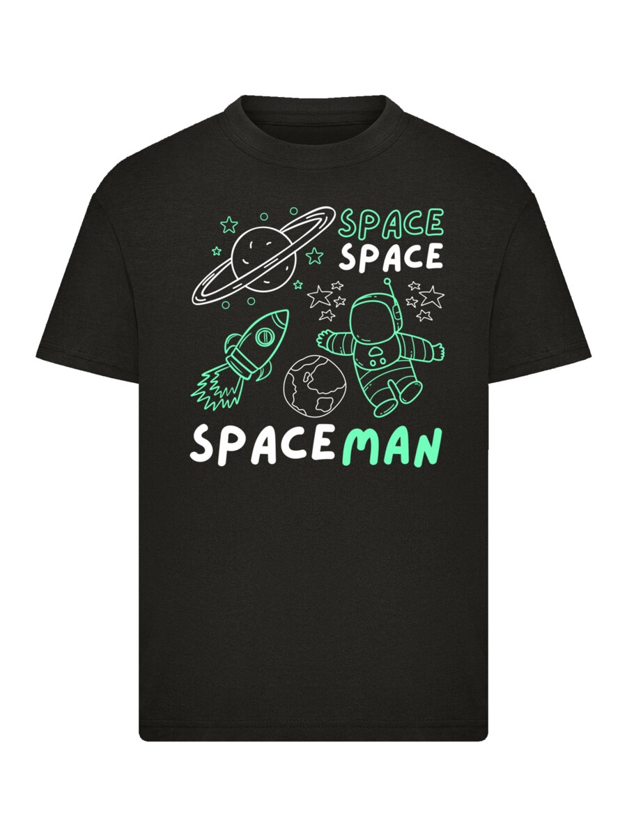 

Рубашка F4NT4STIC Spaceman Adventure, черный