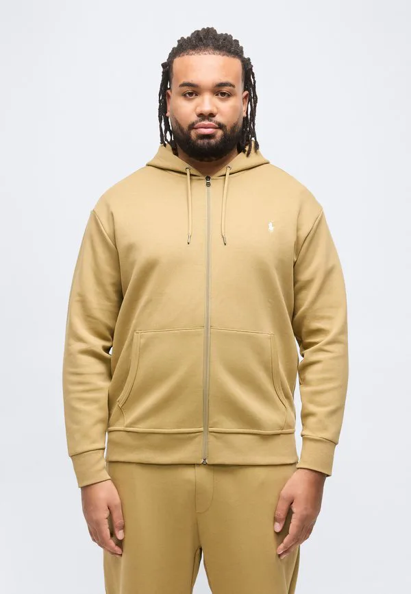 

Толстовка с длинными рукавами и застежкой-молнией Polo Ralph Lauren Big & Tall, Desert Tan, Коричневый, Толстовка с длинными рукавами и застежкой-молнией Polo Ralph Lauren Big & Tall, Desert Tan