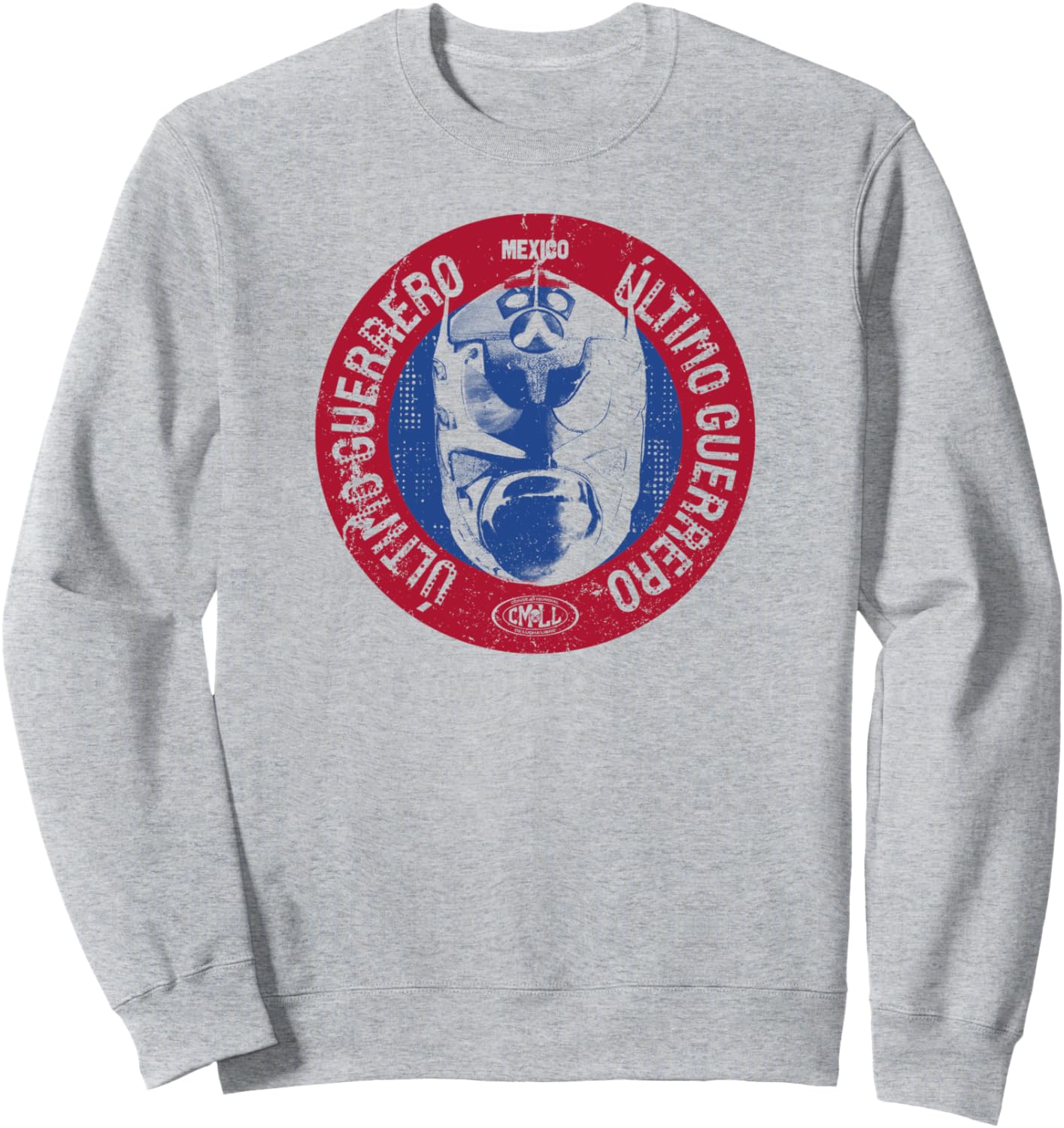 

Гран Герреро, мексиканский лучадор. Идеально подходит как для мужчин, так и для женщин. Толстовка Cmll, серый