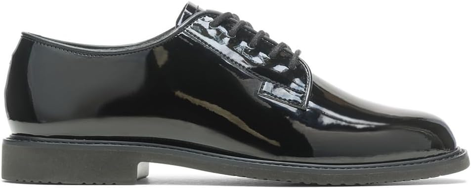 Женские ботинки Bates Sentry Oxford с высоким глянцем, черный — фото 2
