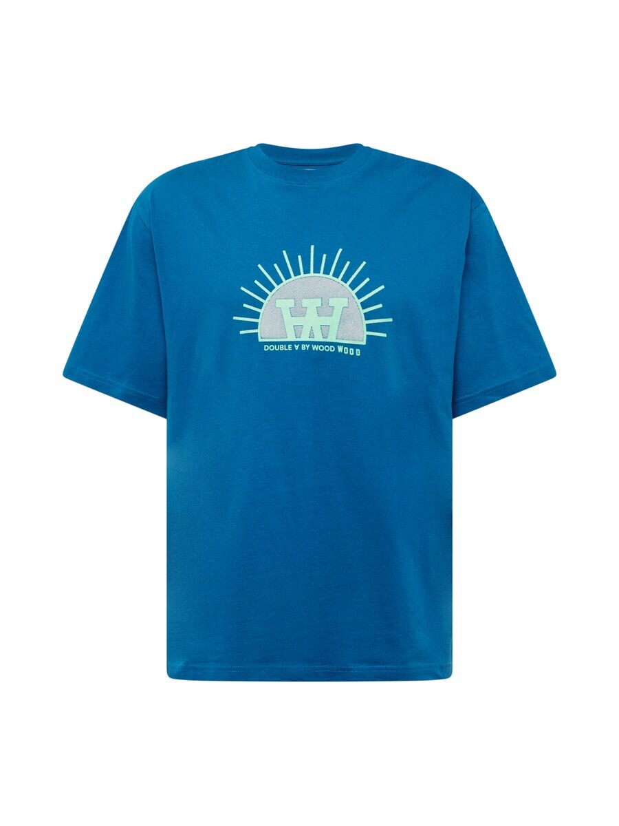 

Классическая футболка WOOD WOOD Shirt Asa Resort, цвет blue/turquoise/smoke blue