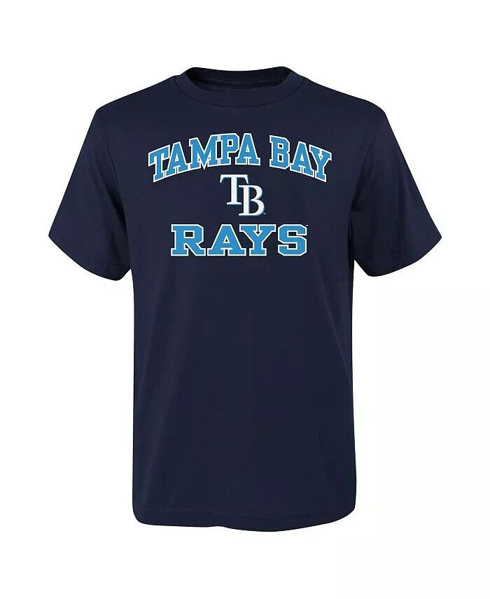

Темно-синяя футболка Tampa Bay Rays Heart Soul для мальчиков и девочек Outerstuff, синий