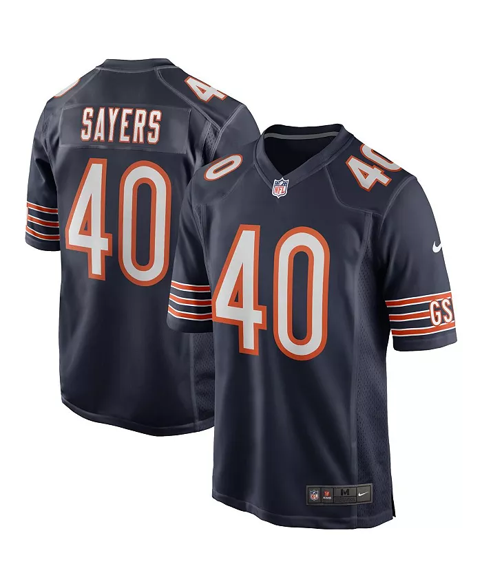 

Мужская футболка Chicago Bears с именем игрока Gale Sayers в синем цвете, из серии Retired Player Jersey Nike