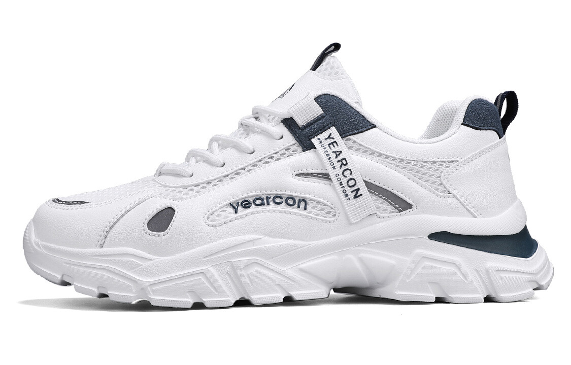 

Кроссовки мужские Lifestyle Shoes Men Low-Top Yearcon, белый/синий