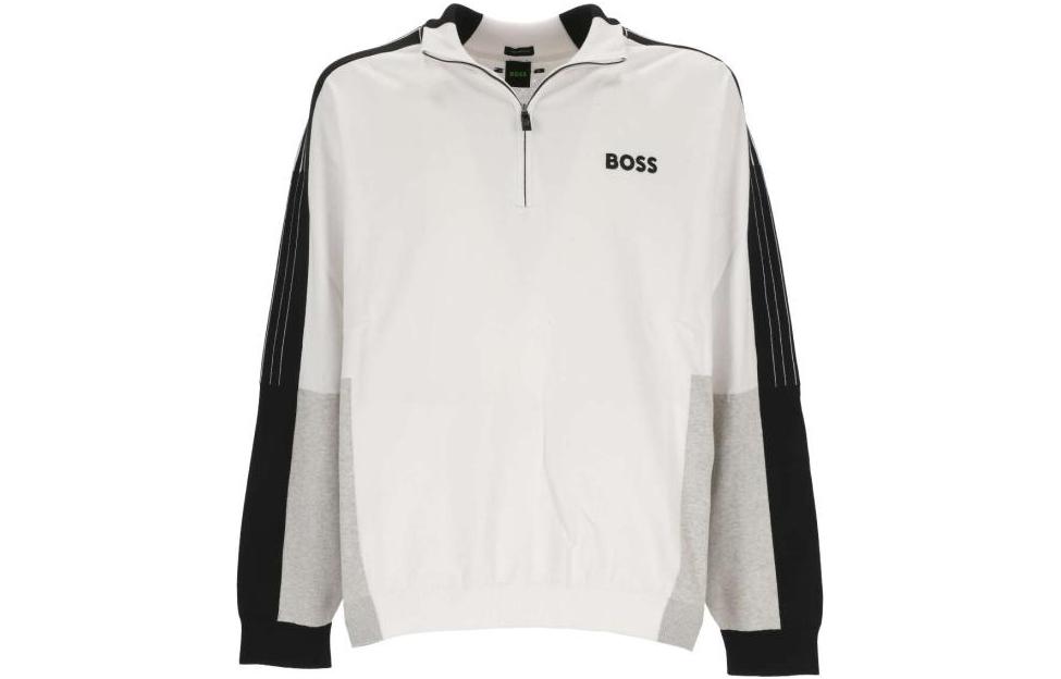 

HUGO BOSS Пуловер-свитер мужской белый