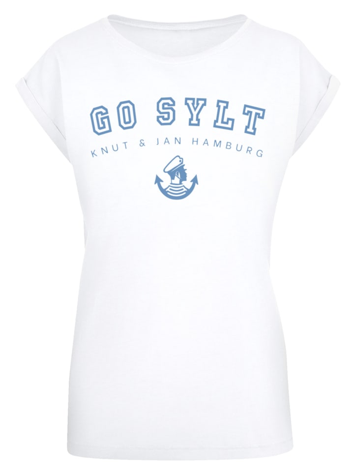 

Белая футболка Go Sylt Knut & Jan Hamburg F4NT4STIC, Белый, Белая футболка Go Sylt Knut & Jan Hamburg F4NT4STIC