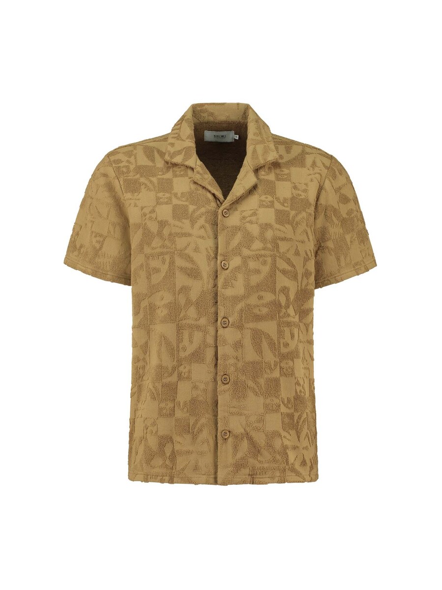 

Рубашка на пуговицах Comfort fit Shiwi TOWELING, цвет Khaki/Olive