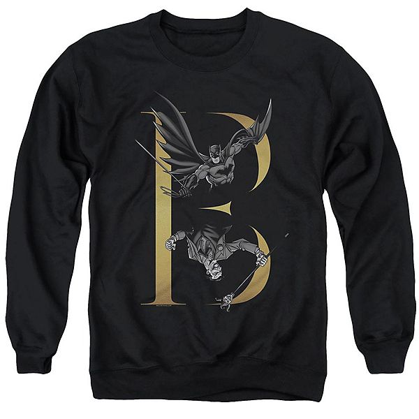 

Толстовка с круглым вырезом для взрослых с изображением Бэтмена. Licensed Character