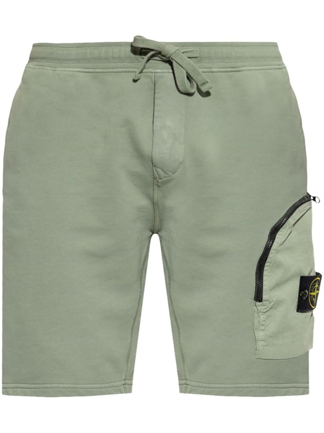 

Хлопковые шорты с мотивом «Компас» от Stone Island, зеленый