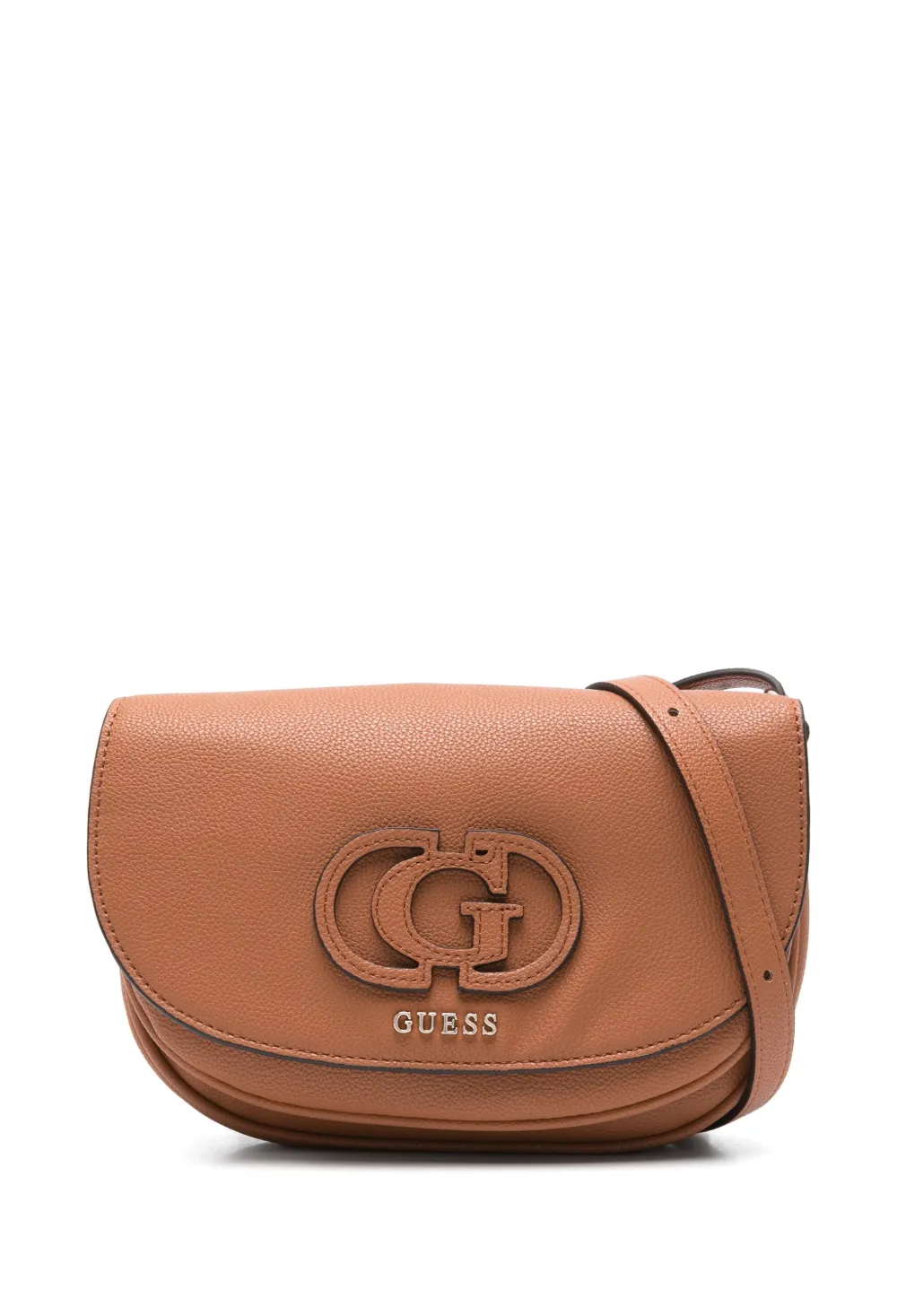 

Сумка через плечо с логотипом GUESS USA, коричневый