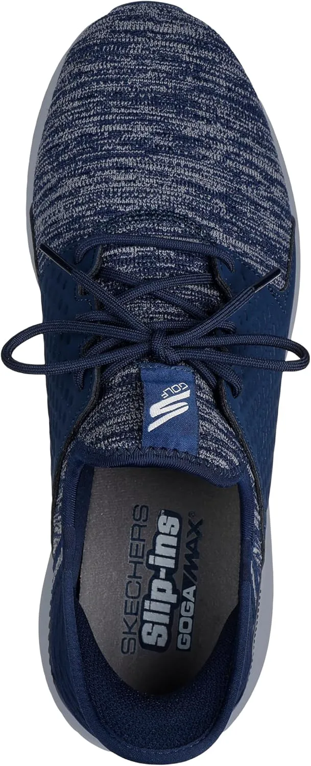 Мужские кроссовки для гольфа Skechers Max 2 Rover Relaxed Fit Slip-in, темно-синий — фото 2