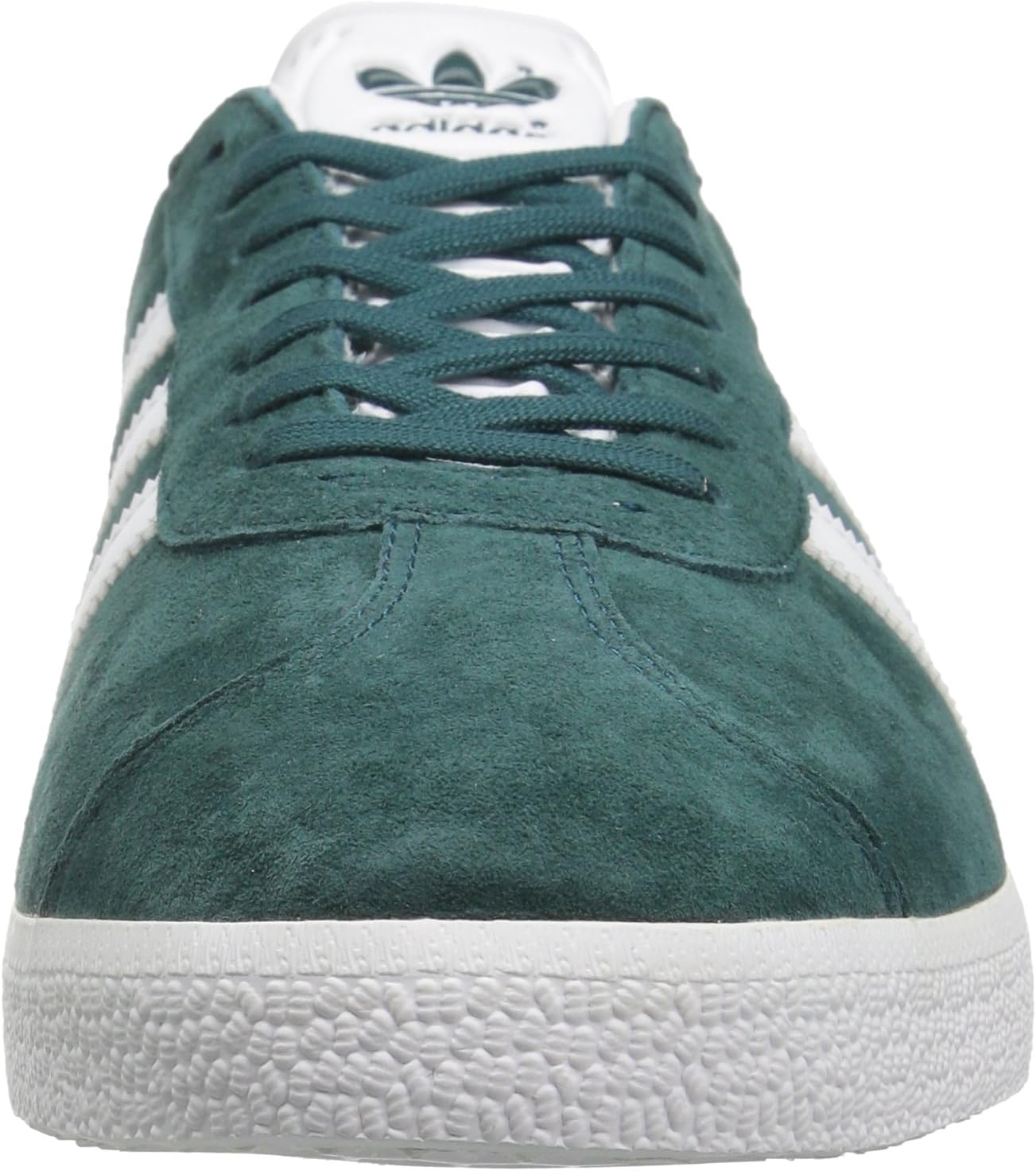 Мужские кроссовки adidas Gazelle, белый/зеленый/золотой — фото 2