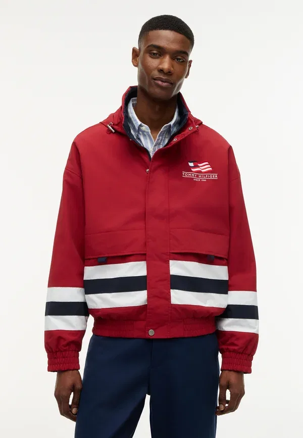 Куртка Tommy Hilfiger Rwb Reversible Regatta Americana Capsule Light Jacket, регата красный