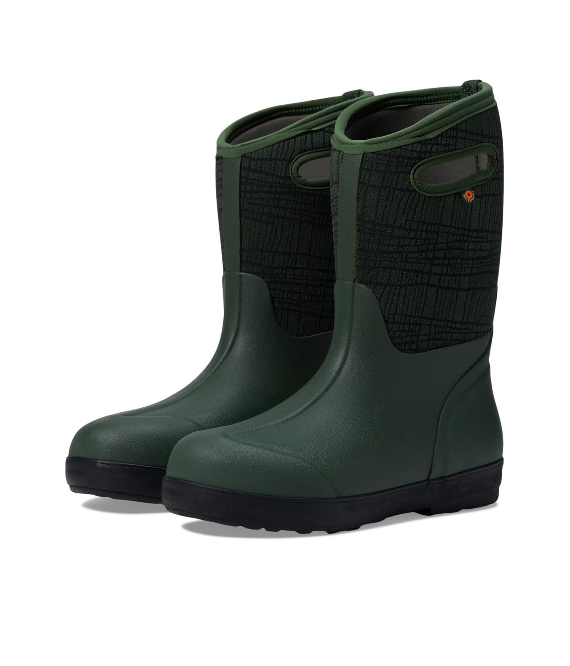 

Ботинки Bogs Kids Classic II Cracks, цвет Dark Green 1