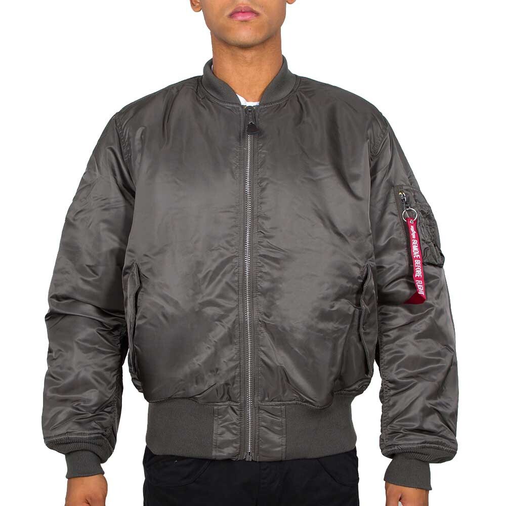 

Куртка Alpha Industries MA-1, серый