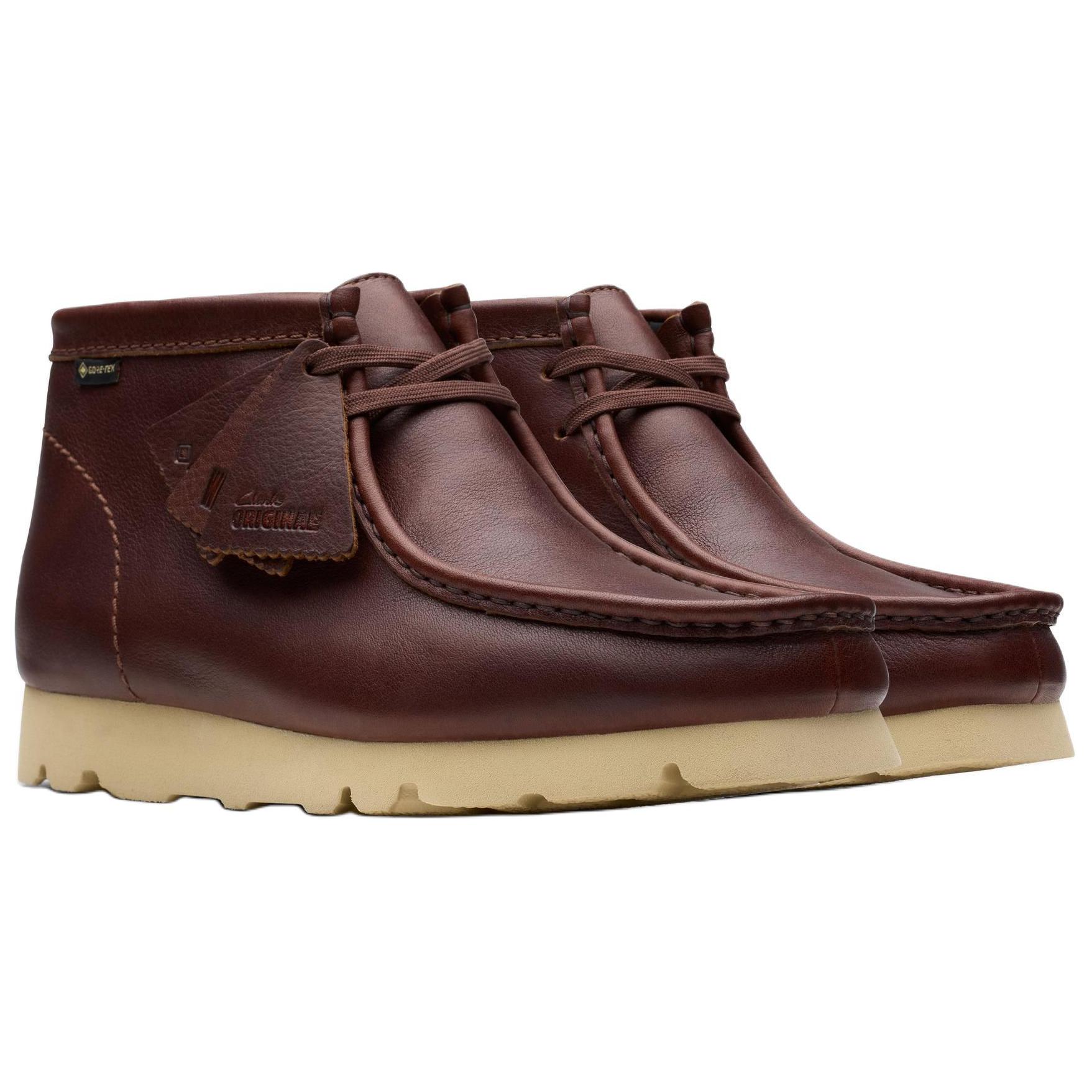 Ботинки Wallabee Clarks, tan — фото 4