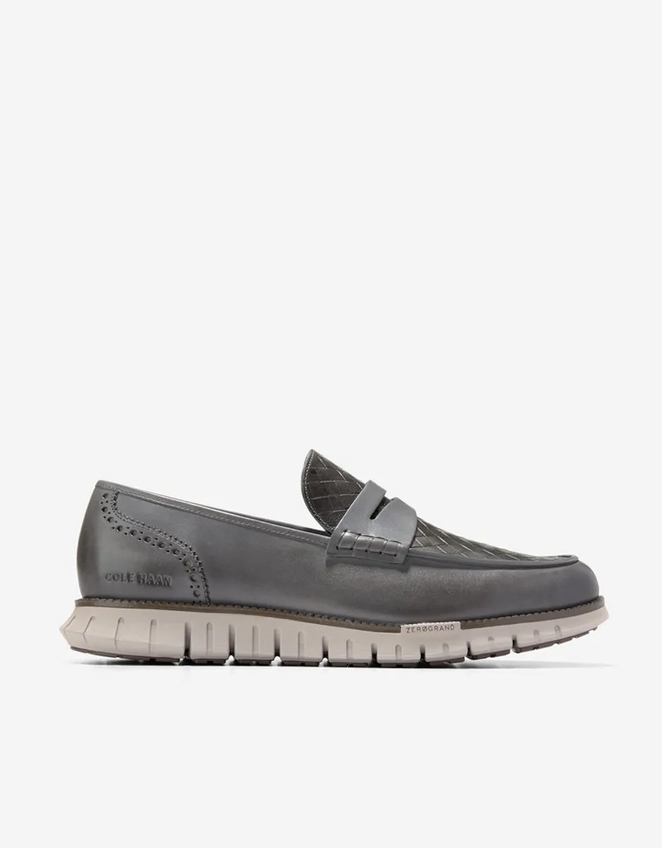 

Мужские мокасины из кожи Cole Haan, серый