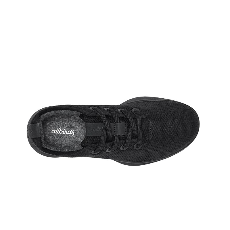 Дышащие и легкие низкие повседневные беговые кроссовки Men's Allbirds, черный — фото 3