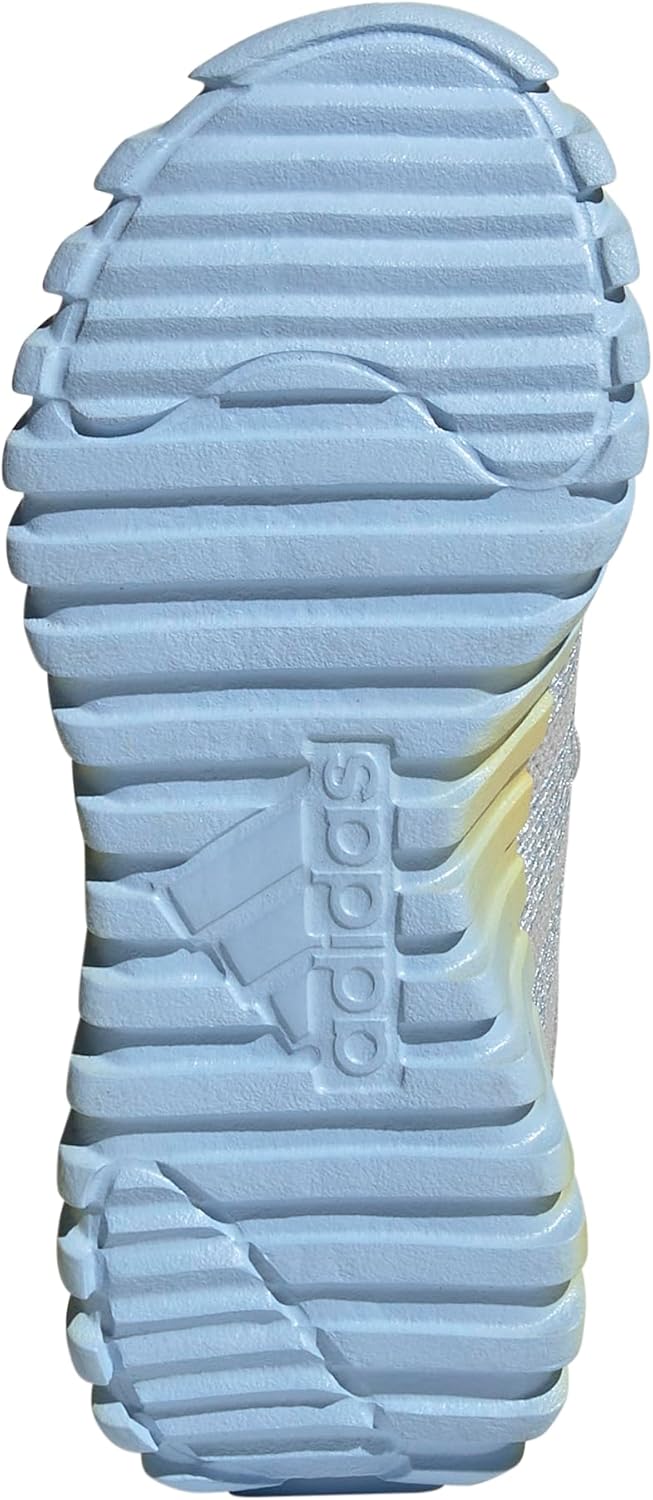 Детские кроссовки Adidas Kaptir Flow (унисекс), синий/желтый/серый — фото 2