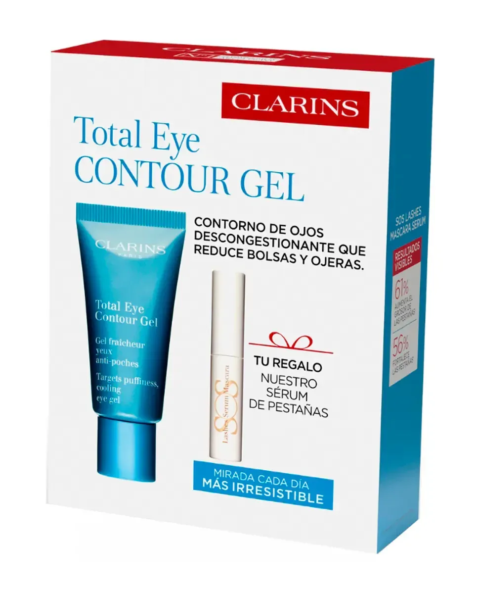 Подарочный набор Total Eye Blue Gel Clarins
