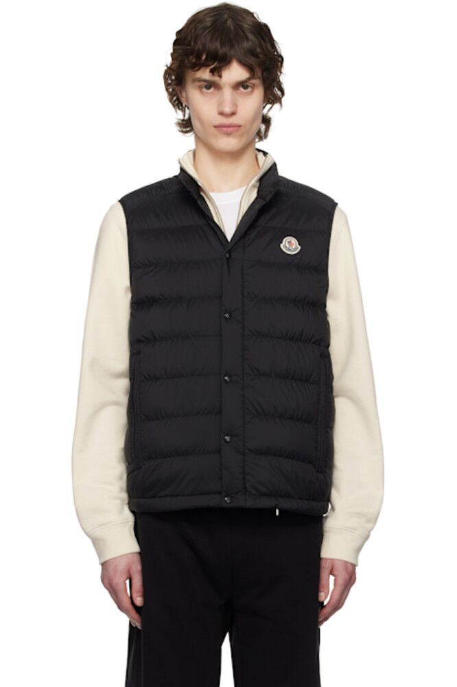 

Черный жилет Barthe Down Moncler