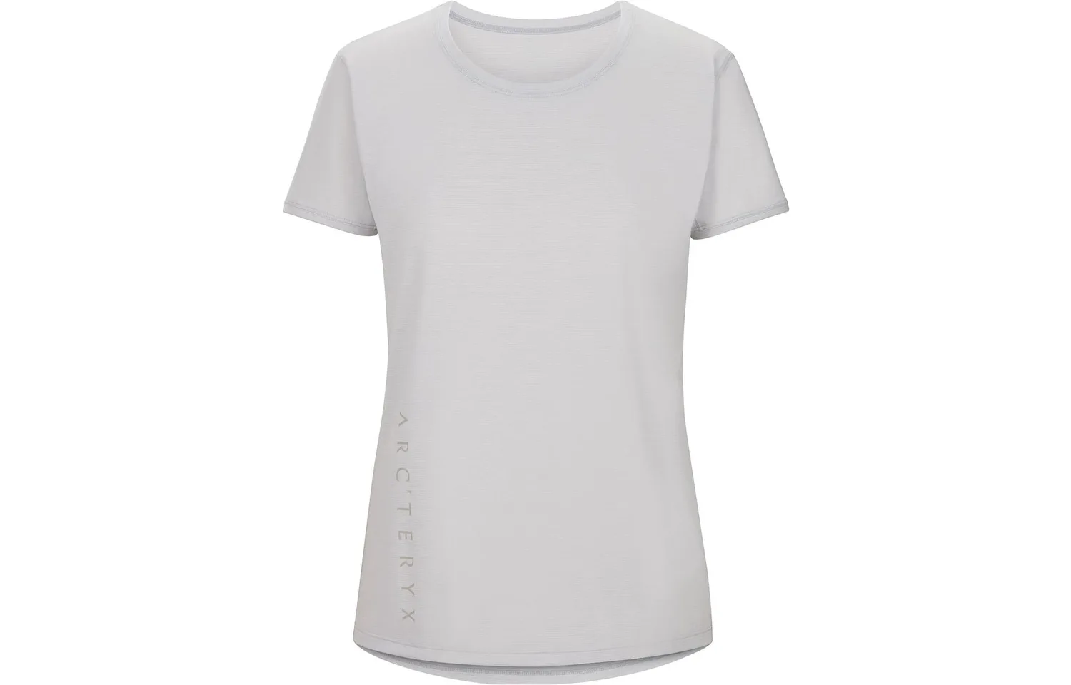 Футболка с втачным рукавом для женщин Arcteryx, Atomic Gray/Light Tea Brown/Atmos Heather/Fallow
