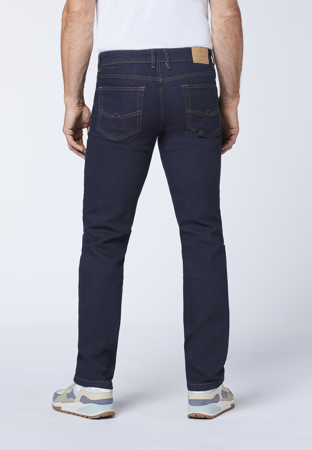 

Джинсы прямого кроя Oklahoma Jeans, синий