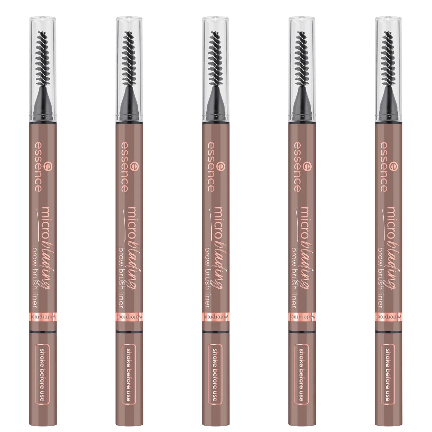 Водостойкий карандаш-лайнер для бровей «Microblading Brow Brush Liner» от essence Essence, 02 Light Brown