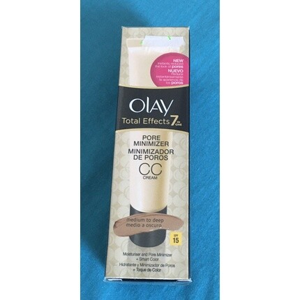 

Total Effects 7 в 1 крем CC Pore Minimizer от среднего до темного 50 мл SPF15 Olay