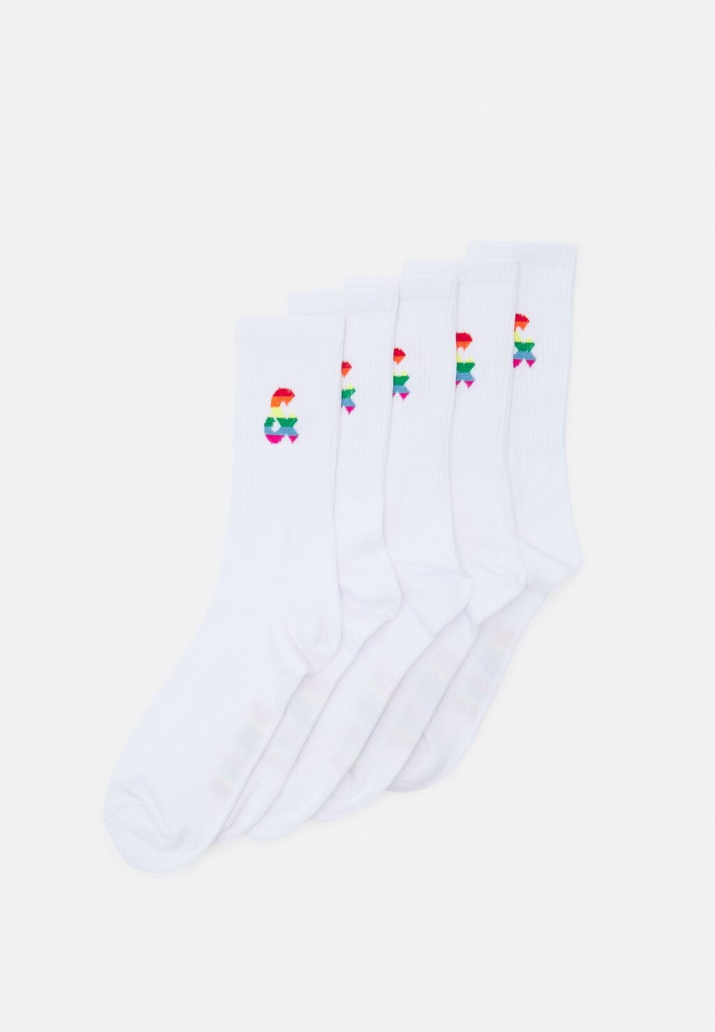 

Носки JACPRIDE TENNIS SOCKS 5 PACK Jack & Jones, цвет white