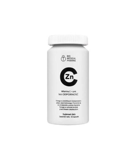 

Bio Medical Pharma, Витамин С 800 мг + биоцинк, 50 капсул