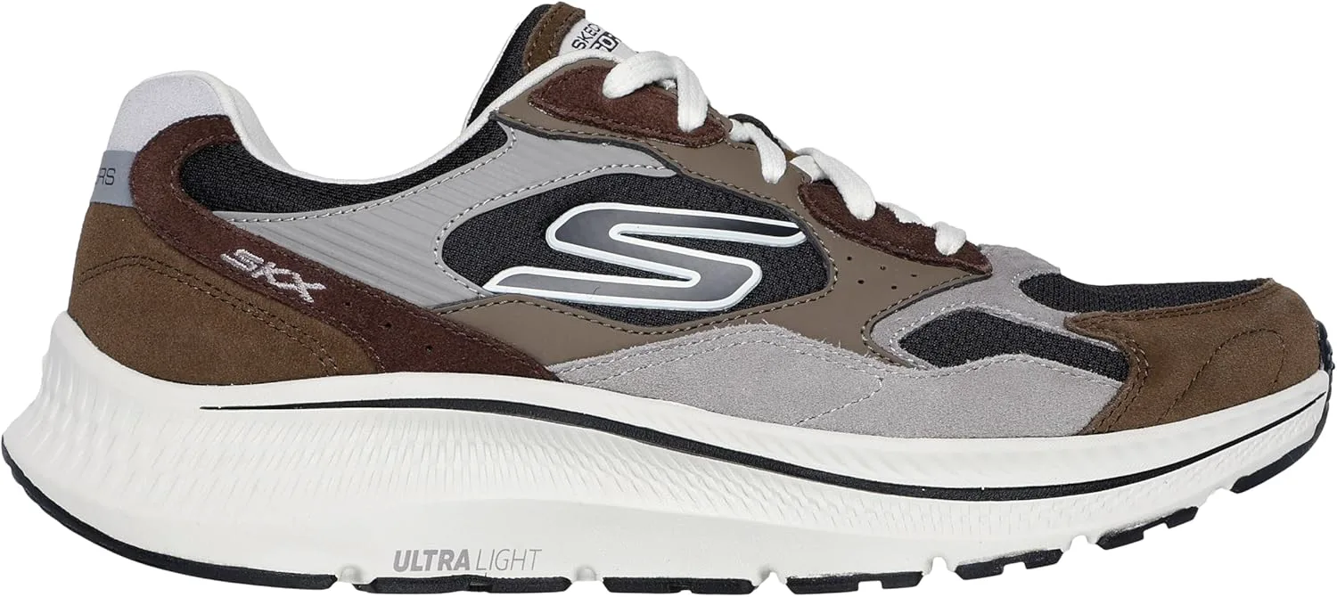 Мужские кроссовки Skechers Go Run Consistent 2.0 - ретро, коричневый/черный — фото 2