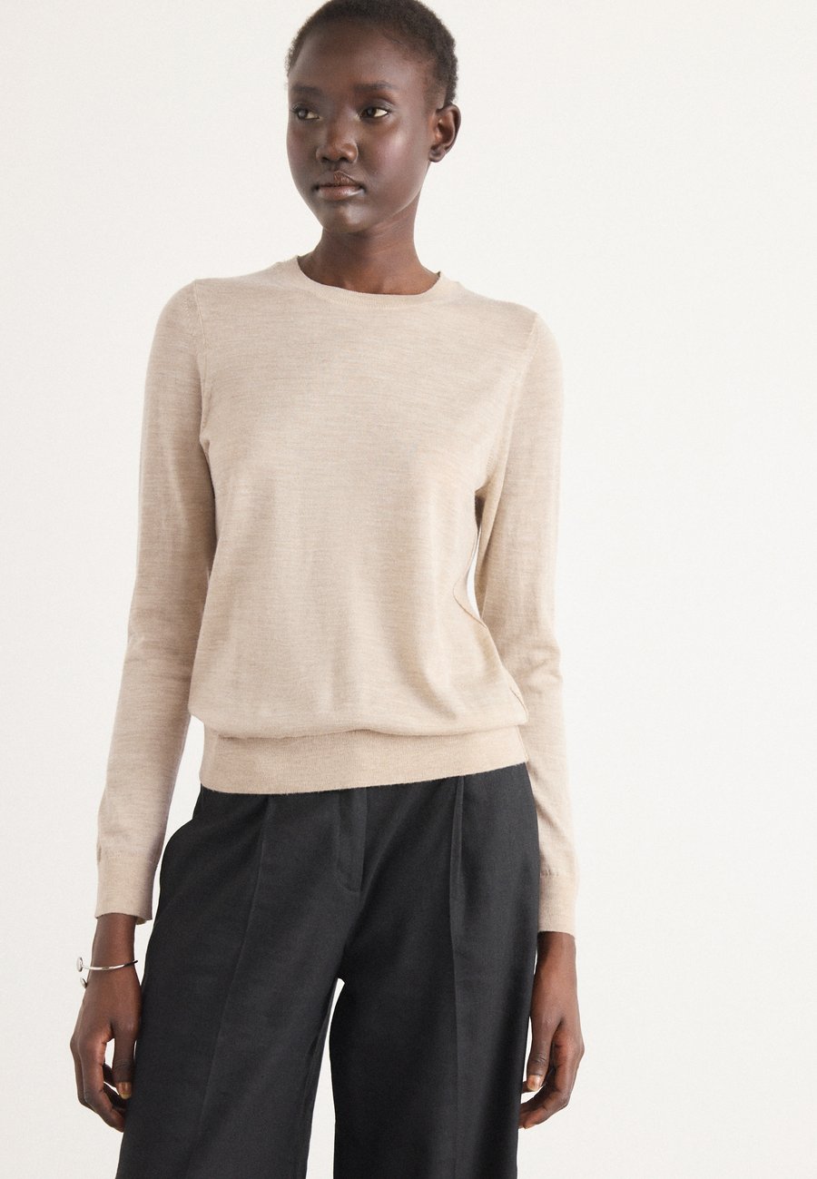 

Джемпер BOSS FERPINA, Light Beige/Beige