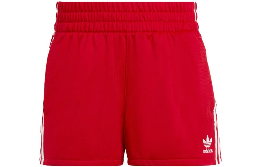 

Повседневные шорты женские красные Adidas Originals
