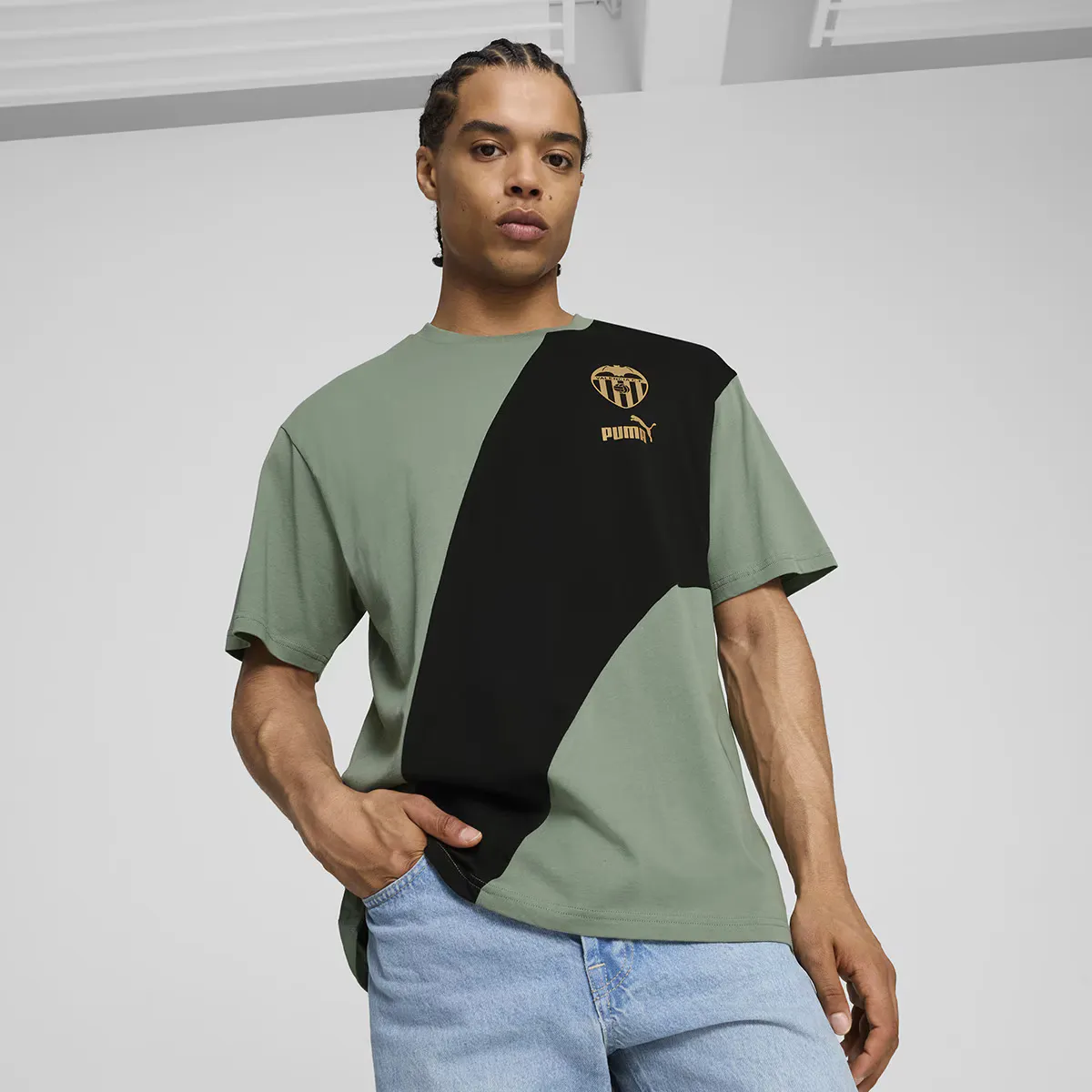 

Valencia CF Culture+ Tee Puma Мужская футболка, зеленый