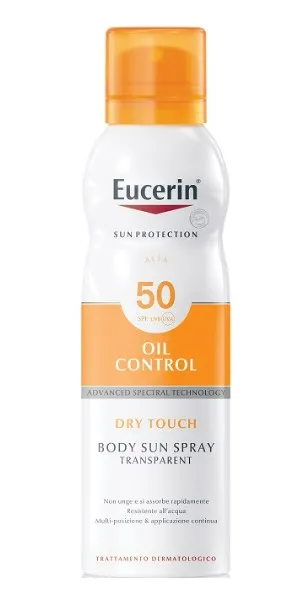 

Eucerin Sun Spray Dry Touch Spf 50 200 мл Защита от солнца для тела
