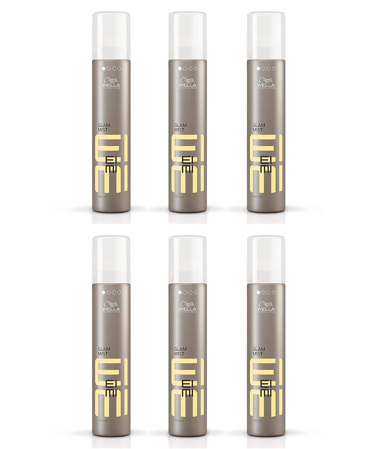 Спрей для блеска волос «EIMI Glam Mist» от WELLA, 6 шт. по 200 мл Wella