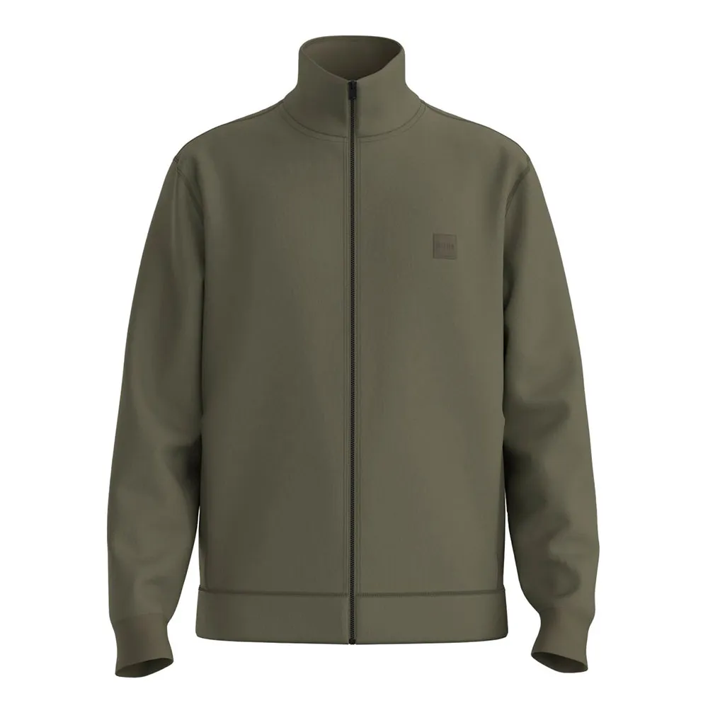 

Толстовка BOSS Zestart 10234591 half zip, зеленый