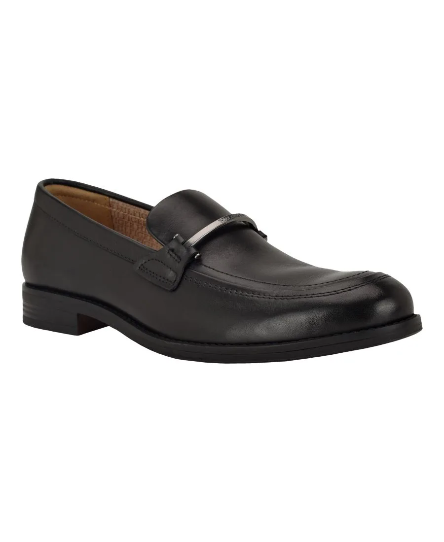 Мужские кожаные лоферы Jezzon Tommy Hilfiger, черный leather