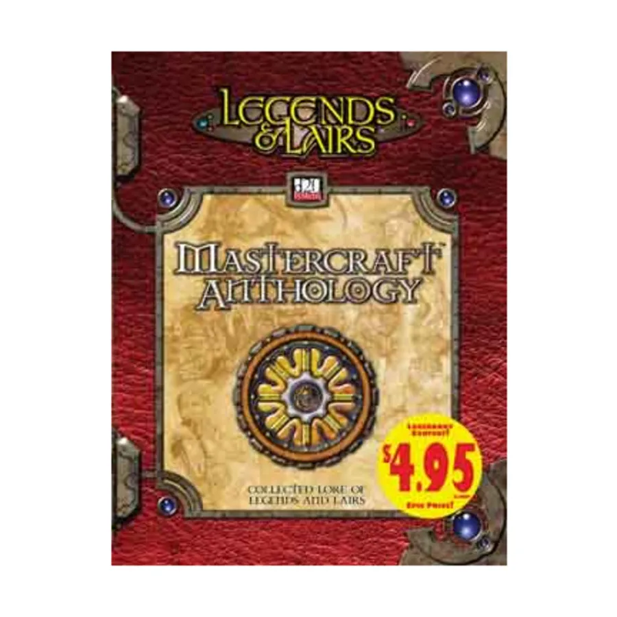 

Mastercraft Anthology, Legends & Lairs (d20), мягкая обложка