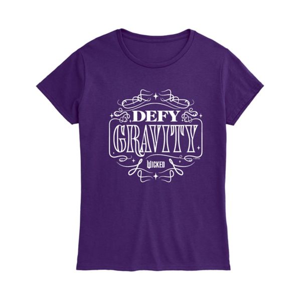 

Женская футболка Wicked Defy Gravity Licensed Character, фиолетовый