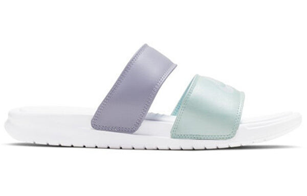 Тапочки benassi duo ultra 'white' Nike, белый — фото 2