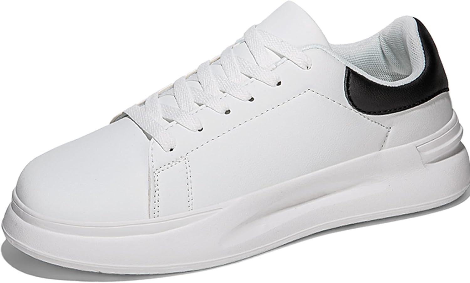 

Мужские классические кроссовки на платформе, легкие и удобные, с увеличением роста, для повседневной носки, скейтбординга и прогулок, белые Generic