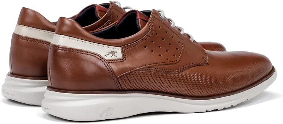 Мужские оксфорды Fluchos Fenix, Brown Leather Leather. — фото 4