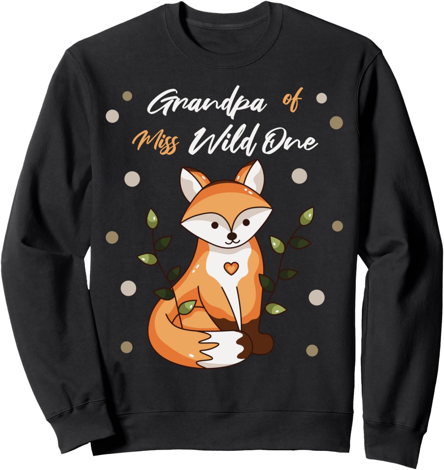 

Детский наряд «Дедушка Мисс Дикая Одна Лесная Животная» на первый день рождения, толстовка Family Look 1 Year Old Woodland Decorations Gifts, черный