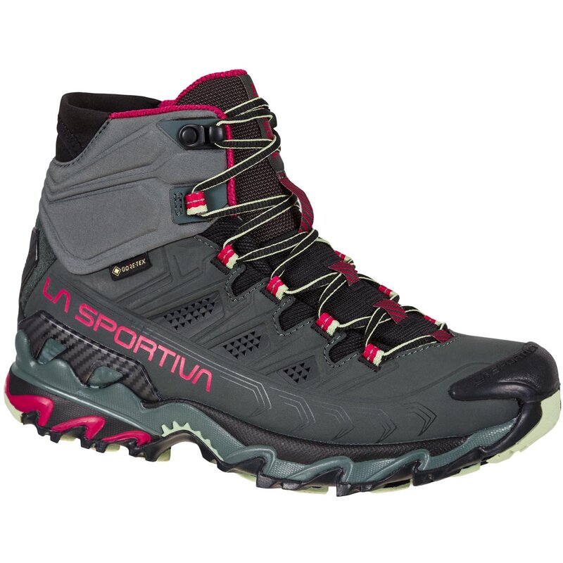 Ultra Raptor II средние кожаные широкие женские кроссовки GTX La Sportiva, красный — фото 4