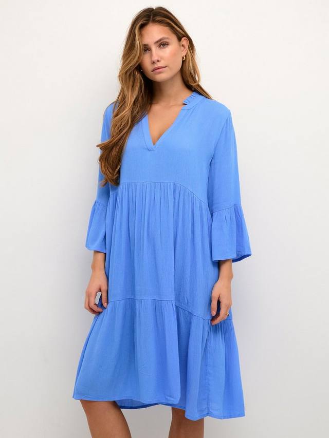 

Янтарное платье марианы KAFFE, цвет French Blue
